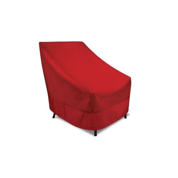 Eevelle MERIDIAN Series, High Back Patio Chair - Red, 26L x 34W x 32H MDCHRHIB_26W_32D_34H-RED - main